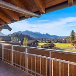 Wolke 7 - Traumhafter Bergblick Mit Stil - Garage Kochel am See