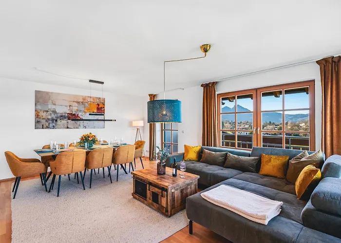 Wolke 7 - Traumhafter Bergblick Mit Stil - Garage