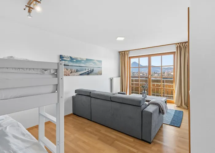 Wolke 7 - Traumhafter Bergblick Mit Stil - Garage * Kochel am See