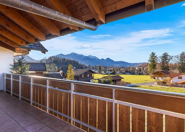 Wolke 7 - Traumhafter Bergblick Mit Stil - Garage Kochel am See